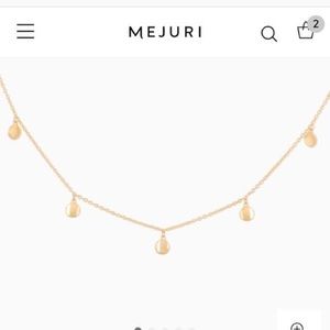 Mejuri Gold Dot Necklace